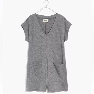 NWT Madewell MWL skyterry romper